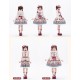 Urtto Flower Street Parade Blouse and JSK(Pre-Order/Full Payment Without Shipping)